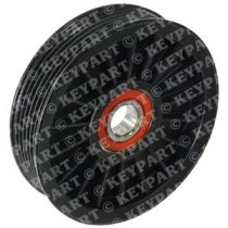Idler Pulley 4.25" Dia - Genuine - Grooved & Lipped