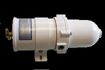 Fuel Filter/Separator with Metal Bowl - 7/8"-14 UNF Ports - Max Flow 341 LPH (90 GPH)