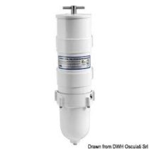 Fuel Filter/Separator with Metal Bowl - 7/8″-14 UNF Ports - Max Flow 681 LPH (150 GPH)