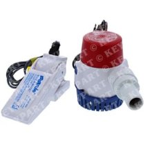 12V Submersible Bilge Pump Kit with Rule-a-matic Non-mercury Float Switch - Fuse Size 2.5A - 5gal/mi